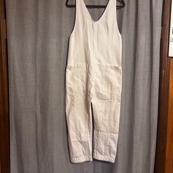 We The Free Women's Light white Overalls - Picture 3 of 11